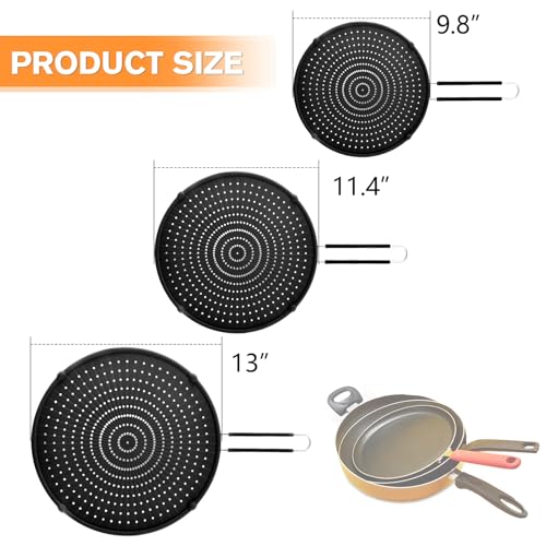 Splatter Screen for Frying Pan