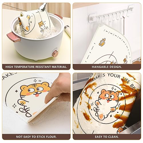 Silicone Baking Pastry Mat with Rolling Pin