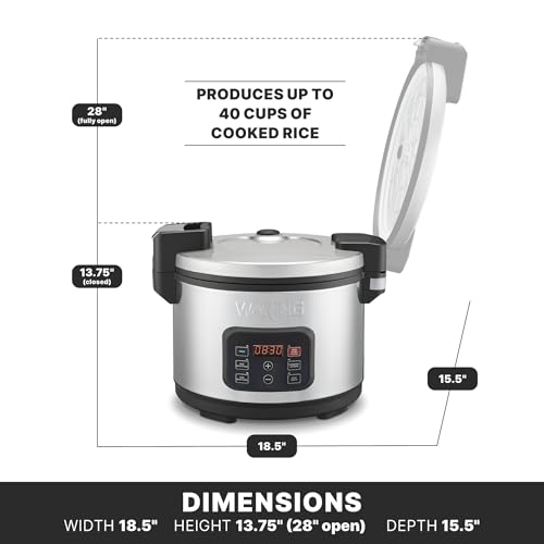Commercial Rice Cooker with Countdown Timer