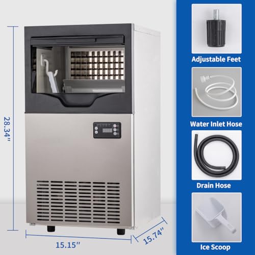 Commercial Ice Maker Machine 100 Pounds Per Day