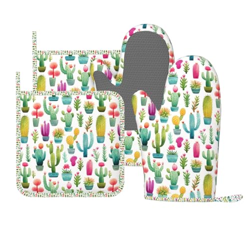 Oven Mitts and Pot Holders Set (A0961)