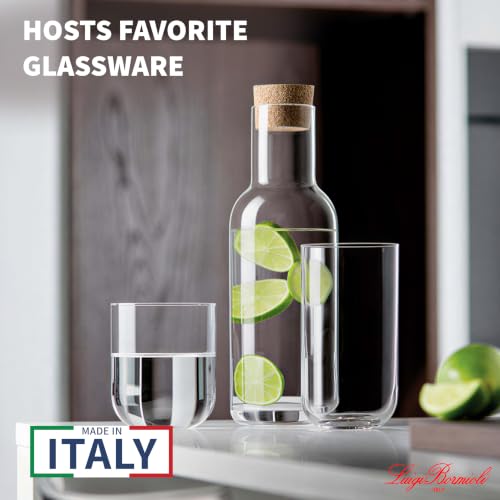 Wine Carafe 48 Oz Glass Decanter for Red