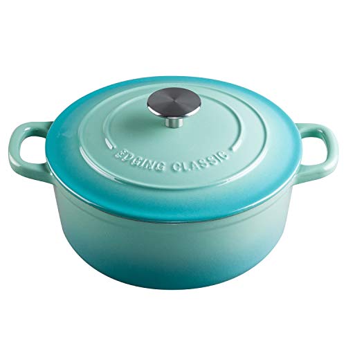 Enameled Dutch Ovens Cast Iron Dutch Oven Pot with Lid for Bread Baking