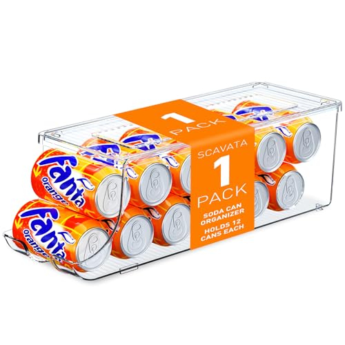 2 Pack Soda Can Organizer for Refrigerator