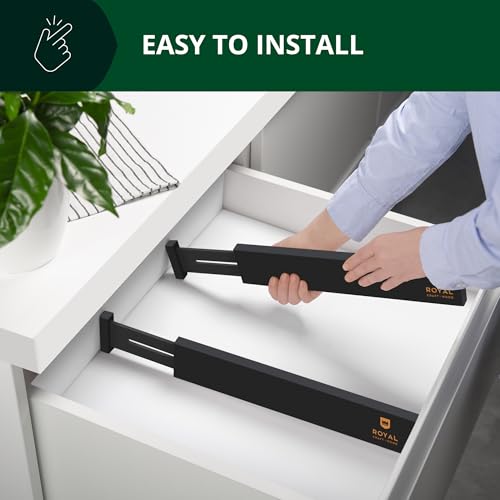 Bamboo Drawer Dividers Organizers