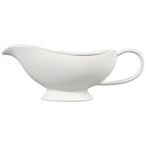 Heritage Stoneware Gravy Boat (16 Ounces / White)