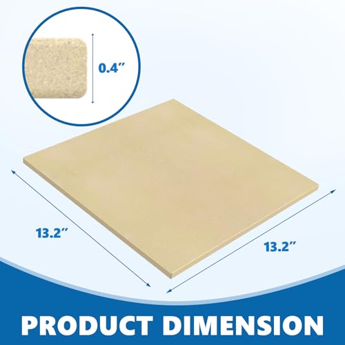 Cordierite Stone Baking Board for Ooni Pizza Oven for Pizza Lovers and Cooking Enthusiasts! Ideal for Fathers and Husbands
