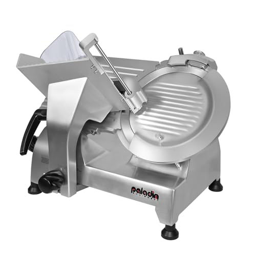 Paladin 12" Commercial Meat Slicer 350W Anodized Electric Deli Food Slicer (12" High-End Series)