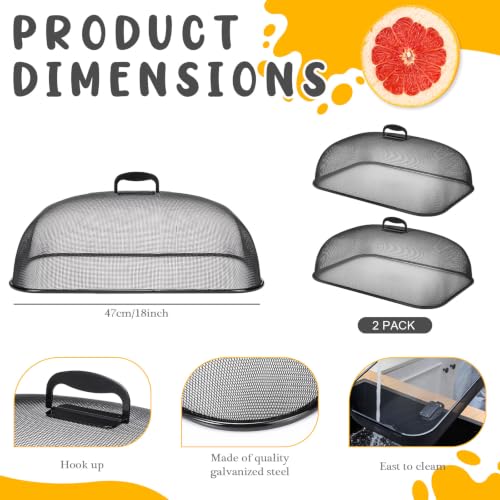 Metal Mesh Food Covers for Outdoors 18 Inch