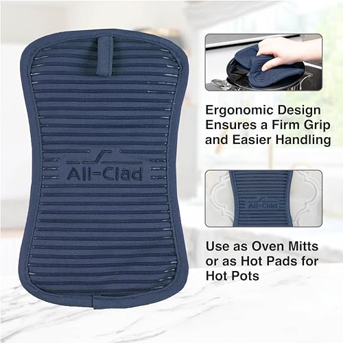 Premium Pot Holder & Hot Pad (Indigo / 1 Pack)