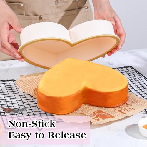 Jumbo & Mini Fluted Tube Cake Pans with Metal Reinforced Frame