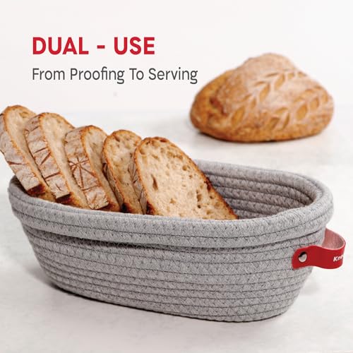 Cotton Rope Banneton Bread Proofing Basket Set