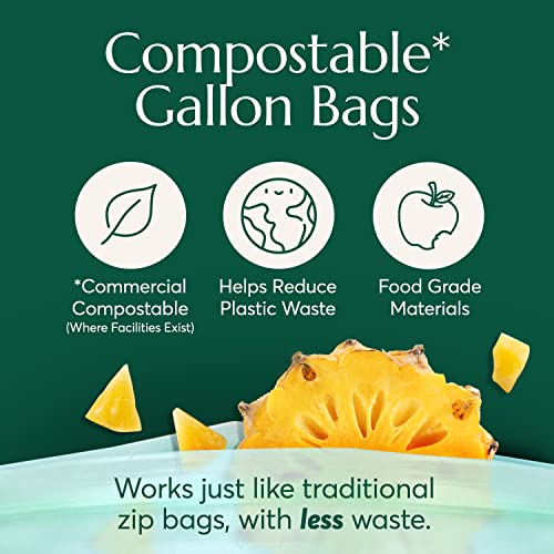 Compostable* Food Storage Bags