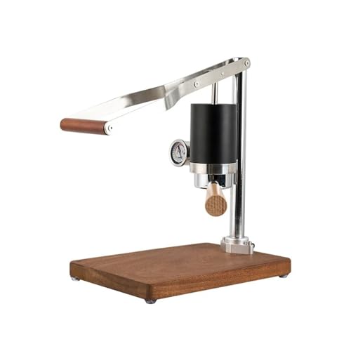 Manual Espresso Machine Retro Design High (Light Grey)