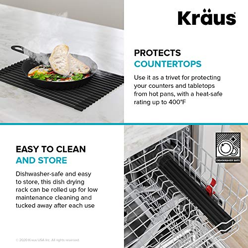 Multipurpose Over (Dark Grey / 21 Inch - Regular Sink / Drying Rack)