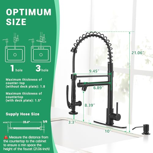 Pull Down Kitchen Faucet