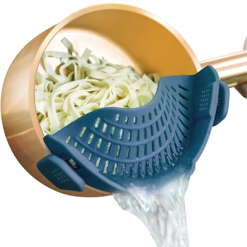 Clip On Strainer Silicone for All Pots and Pans