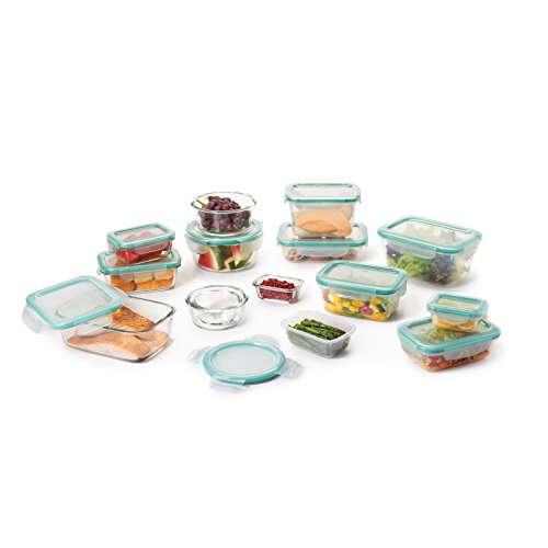 Good Grips 30 (Teal / 30 Piece Glass and Plastic Set)
