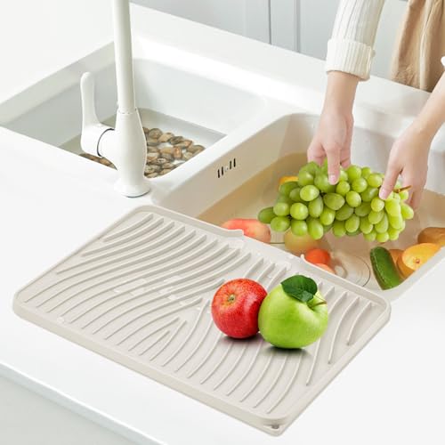 Silicone Dish Drying Mat for Kitchen Counter