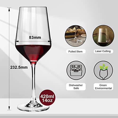 Wine Glasses Set Crystal Red Wine Glasses Drinking Glass