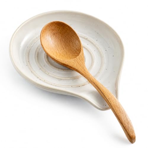 Spoon Rest for Stove Top Cooking Spoon Holder for Kitchen Countertop Large Holder for Spatula