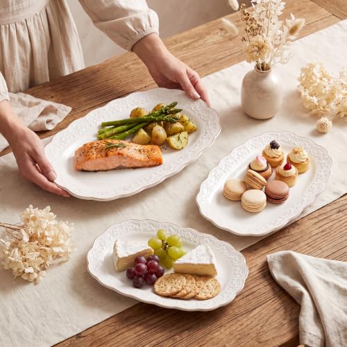 Ceramic Serving Platter Set