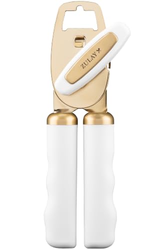 Stainless Steel Can Opener Manual with Bottle Opener