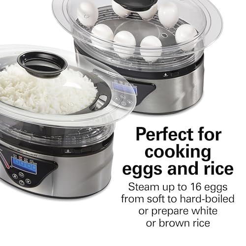 Red) 5.5-Quart Digital Steamer