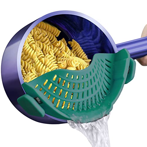 Clip On Strainer Silicone for All Pots and Pans