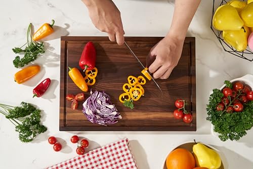 Wood Butcher Block Cutting Board for Kitchen