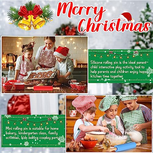 Small Rolling Pin Kids 12 Inch Mini Silicone Rolling Pin