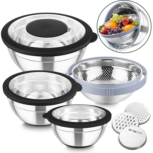 Mixing Bowls with Colander