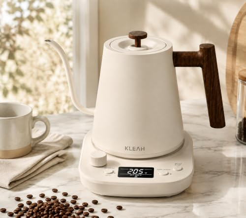 Gooseneck Electric Kettle with Temperature Control