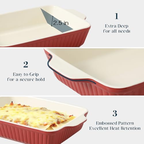 BAKING DISH SET OF 3