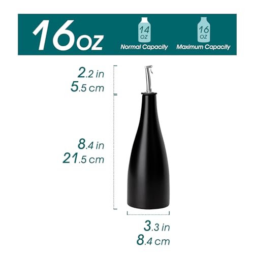 Ceramic Olive Oil Dispenser Bottle