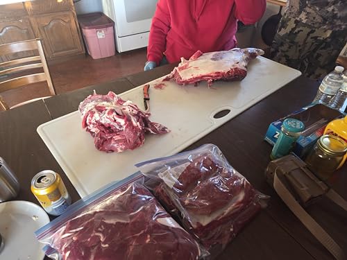 Big Game Cutting Chopping Board 3 (White/Feet / 48"L x 18"W)