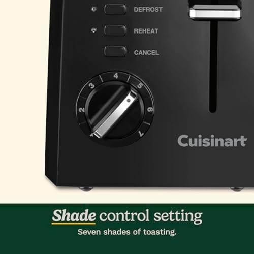 CPT-122 2-Slice Compact Plastic Toaster