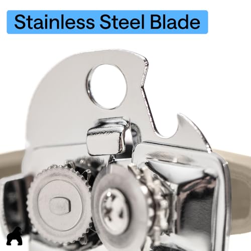Heavy Duty Stainless Steel Smooth Edge Manual Can Opener and Bottle Openers