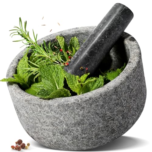 Natural Mortar and Pestle Set