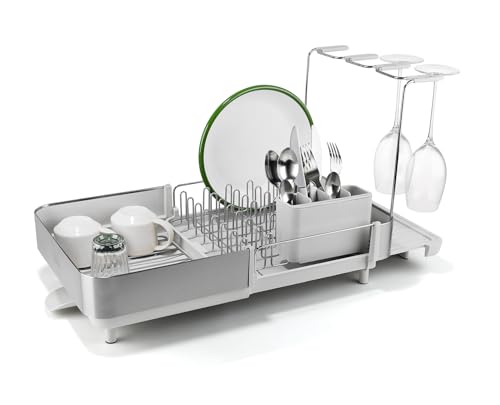 Extend Steel Plus Extendable Dish Rack Steel (Plus / Light Stone)