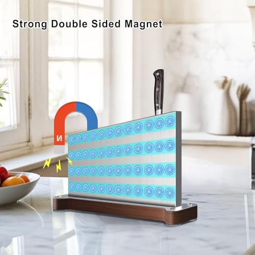 Magnetic Knife Holder Stand (16.14x3.94x11 inch)
