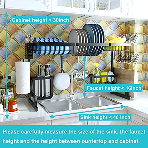 Over The Sink Dish Drying Rack (2-tier)