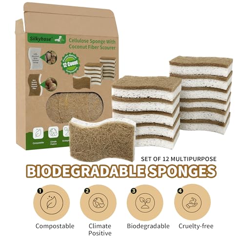 Natural Kitchen Sponges