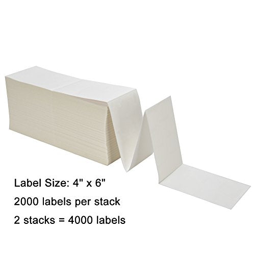4"x6" Direct Thermal Printer Label