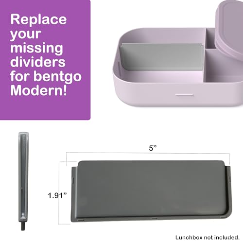 3Pcs Replacement Inserts for Bento Box
