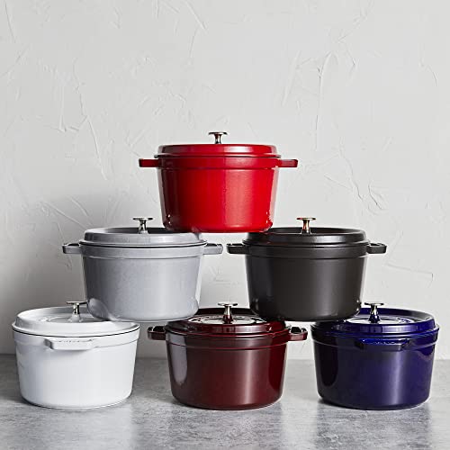 Cast Iron Dutch Oven 5 (5-qt Tall / White)