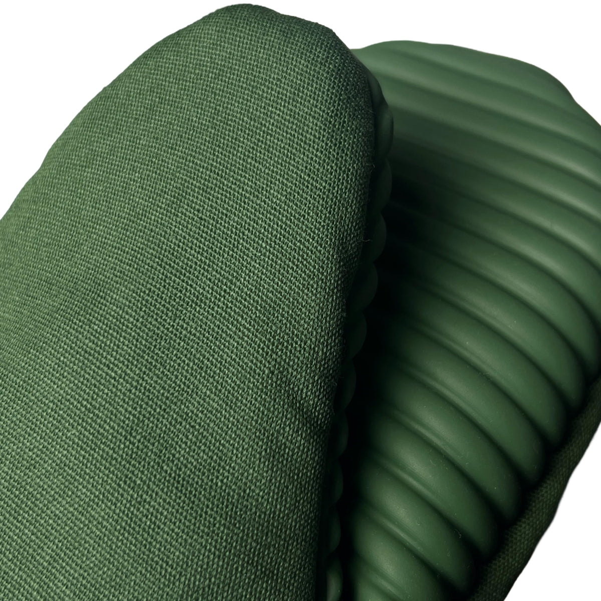Magnetic Oven Mitts & Pot Holder 3 Pc Set (Basil Green)