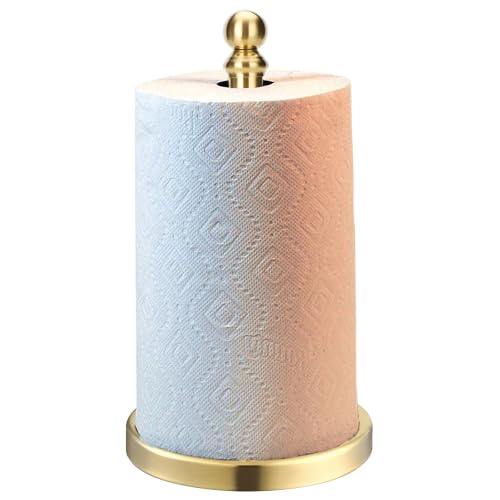 Paper Towel Holder Countertop with Heavy Base