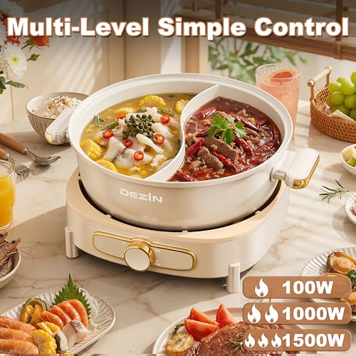 Hot Pot Electric with Divider 5L