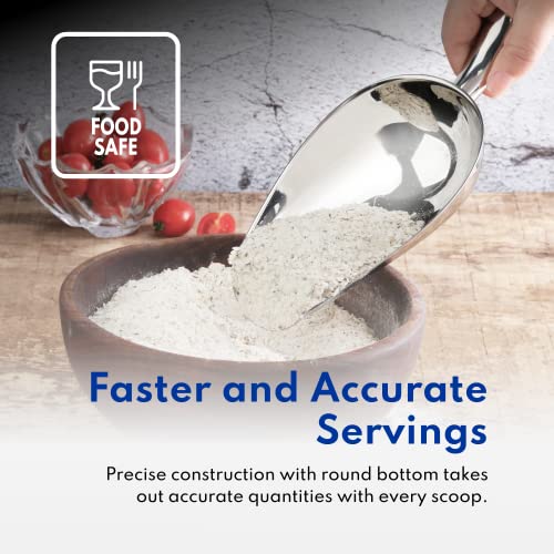 Commercial Grade Stainless Steel Utility Scoop